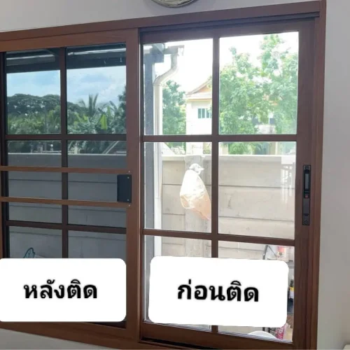 ร้านนิพนธ์ ฟิล์ม นครปฐม ผลงานติดตั้งฟิล์มกันความร้อน