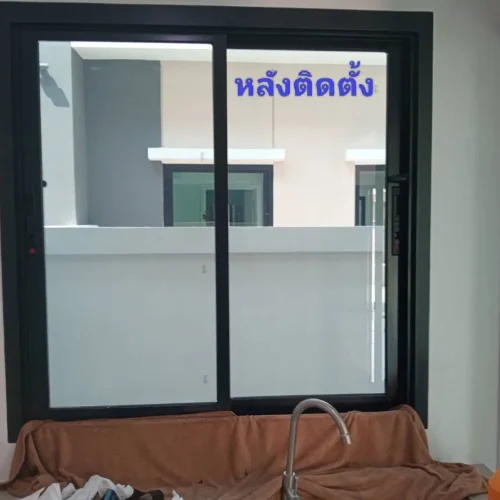 ร้านนิพนธ์ ฟิล์ม นครปฐม ผลงานติดตั้งฟิล์มกันความร้อนบ้านพักอาศัย ป้องกัน UV